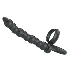 Pretty Love - Dillion Double Penetration Cock Ring Black