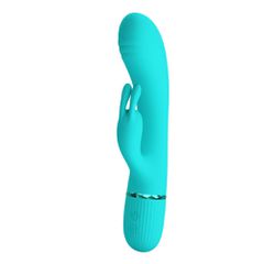 Pretty Love Scocco Rabbit Vibrator Green-thumb-2