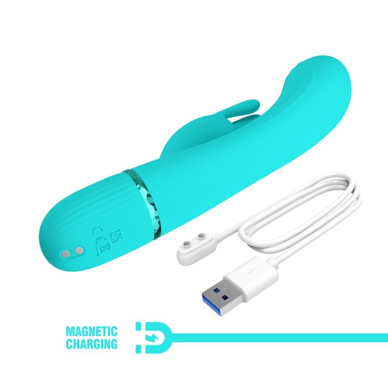 Pretty Love Scocco Rabbit Vibrator Green