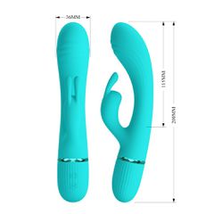 Pretty Love Scocco Rabbit Vibrator Green-thumb-7
