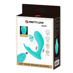 Pretty Love Idabelle Vibration Pulsation Remote Control Green-thumb-1
