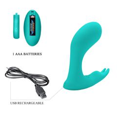 Pretty Love Idabelle Vibration Pulsation Remote Control Green-thumb-7