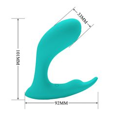 Pretty Love Idabelle Vibration Pulsation Remote Control Green-thumb-8
