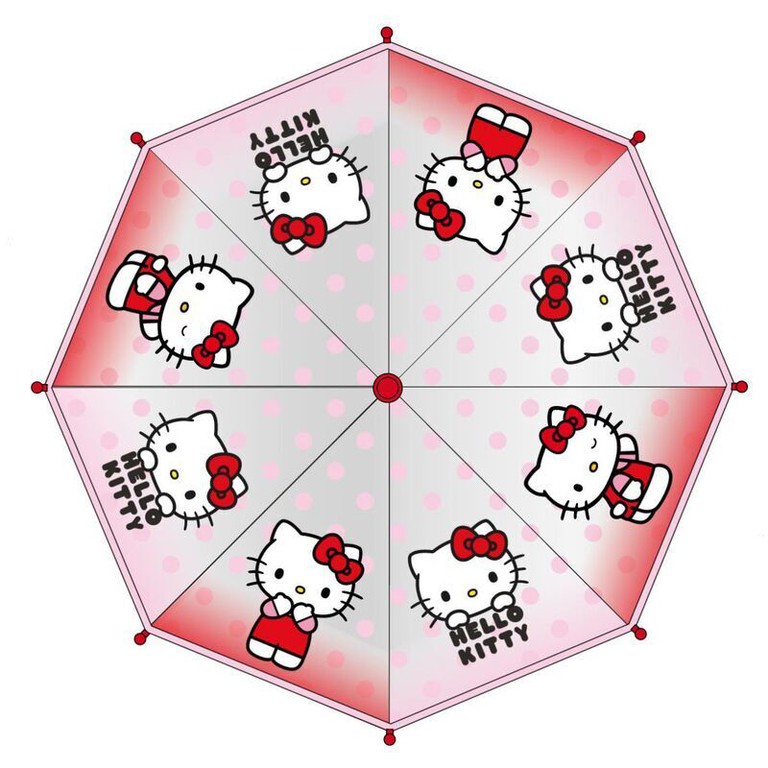Hello Kitty manual bubble umbrella