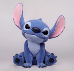 Stitch The Movie Figural Bank Stitch The Movie (with special Flocking) 20 cm