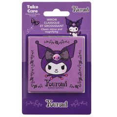 Hello Kitty Kuromi pocket mirror-thumb-3