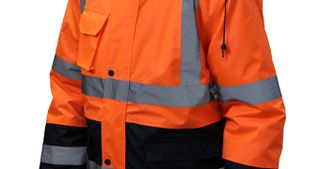 Μπουφάν Εργασίας Parka Oxford με ταινίες σήμανσης