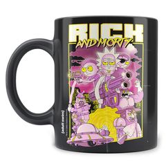 Rick and Morty Retro Poster mug-thumb-1