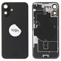 For iPhone/iPad (AP16PL0024BPG) Back Glass (Pulled A) - Black, For iPhone 16 Plus