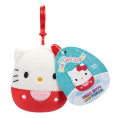 Squishmallows - 9 cm Clip-on Hello Kitty and Friends - Hello Kitty / Toys