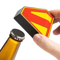 Superman Magnetic Bottle Opener / Fan Shop and Merchandise