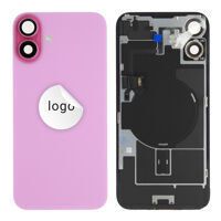 For iPhone/iPad (AP16PL0024PIPG-C) Back Glass (Pulled C) - Pink, For iPhone 16 Plus