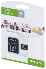 PNY Performance Plus 32 GB MicroSDHC Class 10-thumb-1