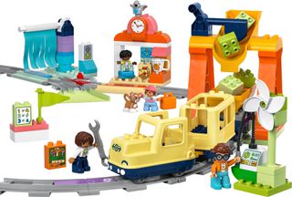 LEGO DUPLO 10428 Big Interactive Community Train-thumb-2
