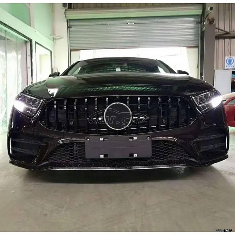 Μάσκα Για Mercedes-Benz CLS C257 / X257 2018-2023 GT Amg Panamericana Look Μαύρη Γυαλιστερή 1 Τεμάχιο
