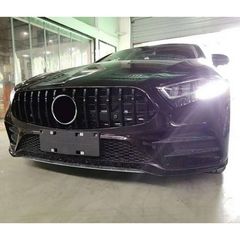 Μάσκα Για Mercedes-Benz CLS C257 / X257 2018-2023 GT Amg Panamericana Look Μαύρη Γυαλιστερή 1 Τεμάχιο-thumb-1