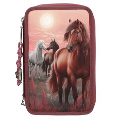 Miss Melody - Triple Pencil Case DREAMLAND - Berry