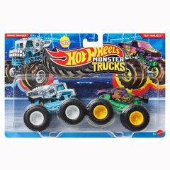 Hot Wheels - Monster Trucks 1:64 - Bionic Bruiser vs Test Subject (JCC68) / Toys