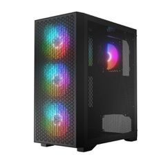 Logic DART PRO ARGB MIDI USB-C PC Case Black-thumb-1