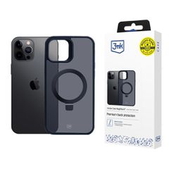 3mk Smoke Case Mag for Apple iPhone 12 pro max - black