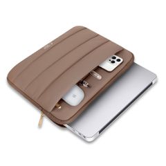 Tech-Protett Fluffy Laptop Bag 15-16 - Brown-thumb-3