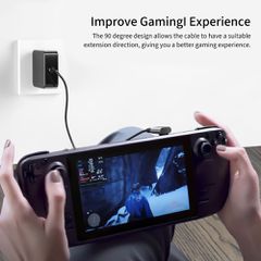 Tech-Protect Ultraboost AA02 USB-C Angled Adapter - Gray-thumb-3