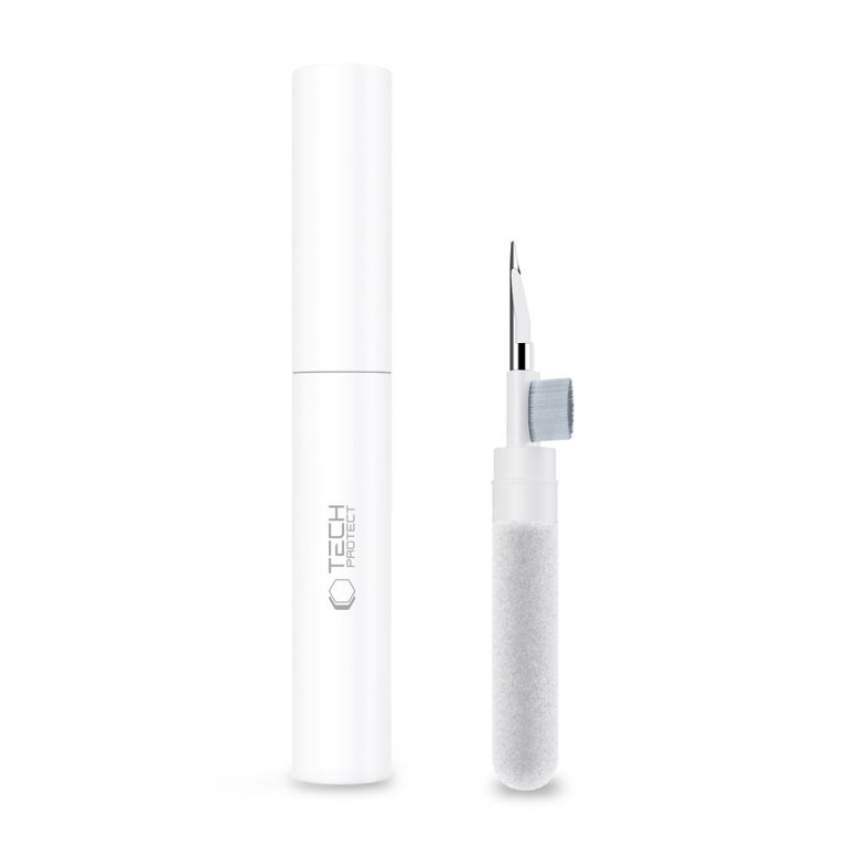 Tech-Protect CS02 3-in-1 Headphone Cleaning Kit - White