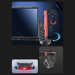 Supcase Crystal Case for Nintendo Switch 2 - Transparent Black-thumb-2