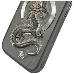 Nimmy Dragon MagSafe Case for iPhone 16 Pro - Gray-thumb-4