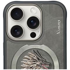 Nimmy Dragon MagSafe Case for iPhone 16 Pro - Gray-thumb-1
