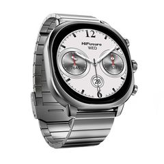 HiFuture FutureFit AIX Smartwatch - Silver-thumb-1