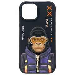 Nimmy Cool 2.0 Monkey case for iPhone 15 - black-thumb-3