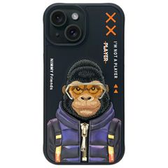 Nimmy Cool 2.0 Monkey case for iPhone 15 - black