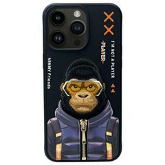 Nimmy Cool 2.0 Monkey Case for iPhone 15 Pro Max - Black
