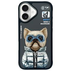 Nimmy Cool 2.0 Dog Case for iPhone 16 - Black