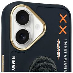 Nimmy Cool 2.0 Monkey case for iPhone 16 - black-thumb-2