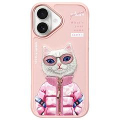Nimmy Cool 2.0 Cat Case for iPhone 16 - Pink