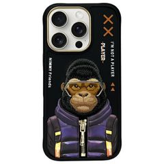 Nimmy Cool 2.0 Monkey Case for iPhone 16 Pro - Black