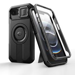 Tech-Protect Kevlar Magsafe Case for iPhone 16e - Black-thumb-1