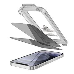 Tech-Protect Quick Set Spy+ Privacy Glass 2-pack for iPhone 12 / 12 Pro-thumb-1