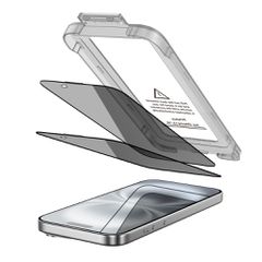 Tech-Protect Quick Set Spy+ Privacy Glass 2-pack for iPhone 15 / 16-thumb-1