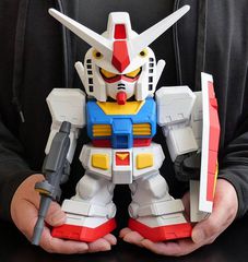 GUNDAM - RX-78-2 - Jumbo Sofbi Figure 22cm-thumb-2