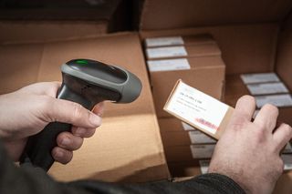 Digitus 2D Barcode Hand Scanner, Battery-Operated, Bluetooth & QR-Code Compatible-thumb-1