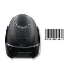 Qoltec 50876 Laser scanner 1D | USB | Black-thumb-4