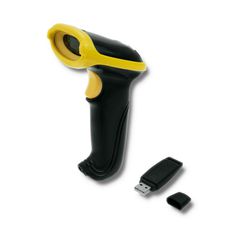 Qoltec 50862 Wireless Laser Barcode Scanner 1D | 2.4GHz-thumb-1