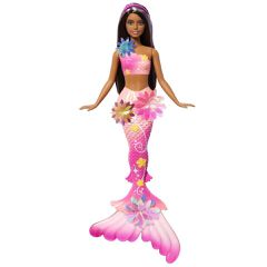 Barbie - Blooming Magic Black Mermaid Doll (JDM73) / Toys