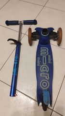 Micro Παιδικό Πατίνι Mini Deluxe Τρίτροχο για 2-5 Ετών Μπλε