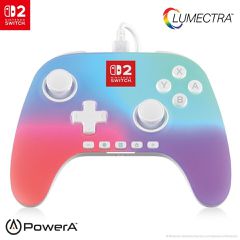 PowerA Advantage Wired Controller for Nintendo Switch 2 with Lumectra - White / Nintendo Switch 2-thumb-3