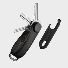 ​Orbitkey - Gift Set - Crazy Horse Key Organiser + Multitool V2 - Black / Gadgets