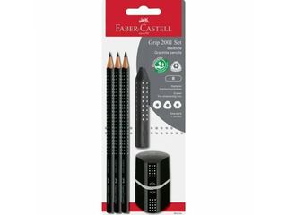 Faber-Castell - Grip 2001 set - Black blister (580024)